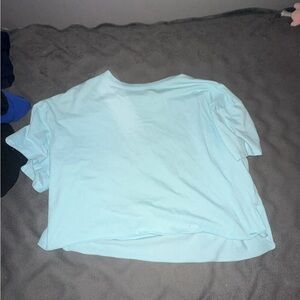 Target Light Blue Crop Top